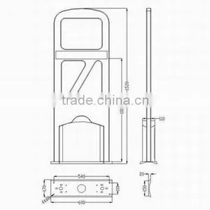 13.56MHz ISO15693 RFID Portal Reader, RFID Channel Management System thumbnail-2