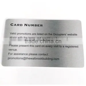PVC Gold/Silver Hot Foil Stamping Cards thumbnail-6