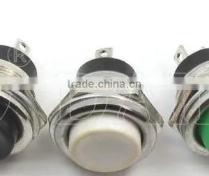 Daier 16mm Momentary Normally Open Spst Push Button Switch;PushButton thumbnail-2