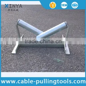 V Shaped Cable Rollers With Zinc Plate Finish With Steel Roller 60mm Diameter thumbnail-2