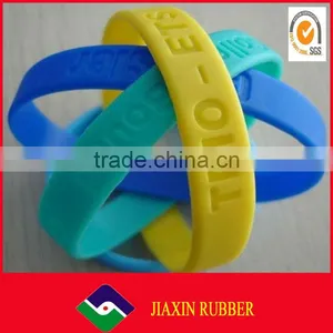 2014newest Custom Unique Design Silicone Wristbands thumbnail-1