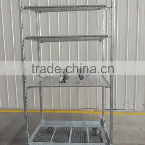 349 Plant Pot Trolley / Danish Trolley / Flower Cart thumbnail-1
