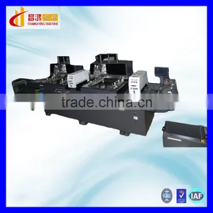 CH-320 Good Quality and Low Price Pvc Multi Color Screen Printing Machine for Sale thumbnail-4