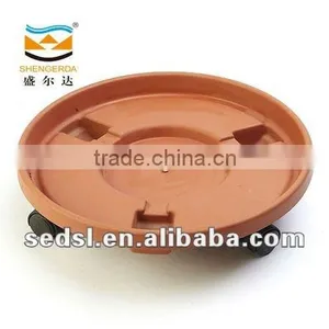 Terracotta Plant Saucer With Wheels,plastic Flower Pot Saucers thumbnail-1