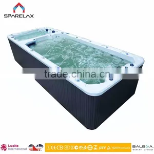 With CE,TUV,ETL Best Way Swimming Pool, 6 Meter Long Ourdoor Large Balboa Fiberglass Swimming Spa Pool thumbnail-3