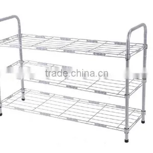 Vivinature Metal Wire 16Pair Shoe Rack, White thumbnail-4