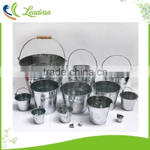 Flower Herb Garden Gift Metal Plant Pot Planters thumbnail-4
