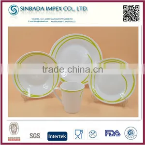 Porcelain High Quality 16pcs Dinner Set With Design thumbnail-1