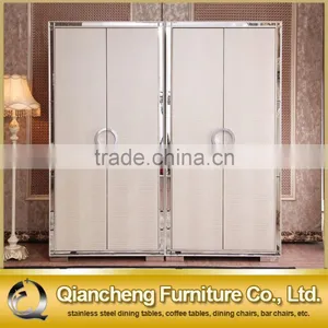 European Style Bed Room Popular Steel Wardrode Cabinet for Bedroom thumbnail-1
