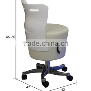Potable Movable Ottoman Stool Hydraulic Chair With Wheels Used Salon Furniture DS-319055 thumbnail-2