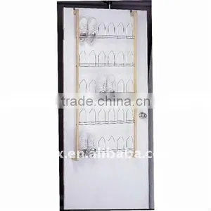 H1314 15 Pair Chroming Door Shoe Rack thumbnail-1