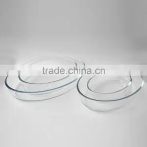 Heat Resistance Glass Fish Baking Tray Dish for Oven thumbnail-2