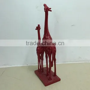 Polyresin Giraffe Sculpture Statue thumbnail-5
