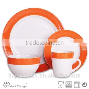 Home Use 16pcs Ceramic Stoneware Dinnerware Sets thumbnail-2