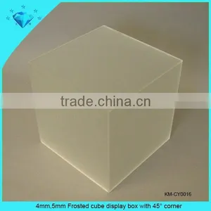 Customized Rose Red Acrylic Box,colorful Acrylic Products thumbnail-2