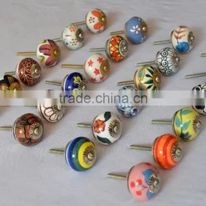 Latest Mix Design Unique Hand Painted Cabinet Knobs thumbnail-1