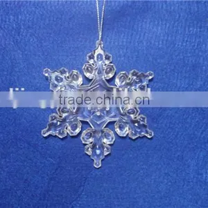 Wholesale Acrylic Different Style Clear Snowflake for Snowflake Ornament thumbnail-5