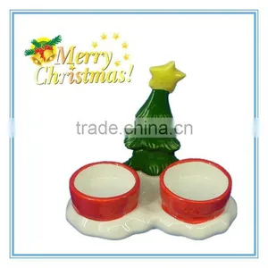 Nice Christmas Ceramic Candle Holder thumbnail-1