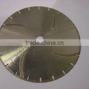 Special Shape Concave Cutting Discs for Wood Cutting /Electroplated Diamond Saw Blades thumbnail-1