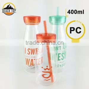 2017 Drinking Bottle HOT Sale Straw Bottle thumbnail-1
