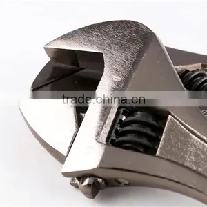 High Quality Black Nickel-Plated Adjustable Wrench thumbnail-5