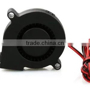 DC 12V 50mm Cooling Fan Blow Radial Hotend / Extruder For RepRap 3D Printer thumbnail-2