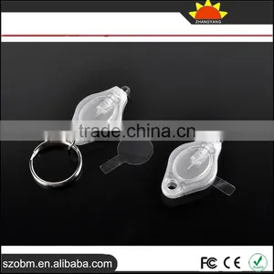 Custom 365nm UV Led Flashlight Keychain With Insulating Piece,Wholesale Purple Light Keychain thumbnail-6