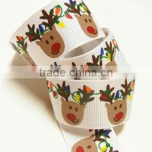 Cheap Custom Grosgrain Designer Printed Ribbon With Logo thumbnail-2