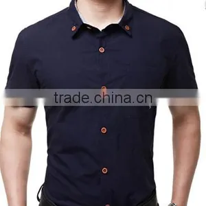 Cheap Items to Sell Slim Fit Thin Shirt 2015 New Products Button Down Shirt Manufacturer thumbnail-1
