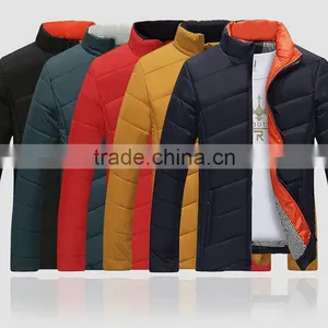 Custom Waterproof Mens Lightweight Winter Jackets /design Super Warm Windproof Quilted Jacket thumbnail-1