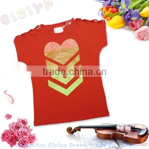 OEM Fashion Design Summer Girl Tshirt/t-shirt thumbnail-1