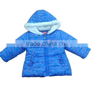 Fashion Children Winter Jacket Polar Fleece Cute Goose Down Jacket thumbnail-1