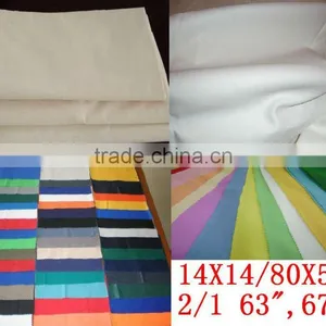 T/T/C POLYESTER/COTTON 65/35 20X20/94X60 2/1 63",67" CHINA MADE thumbnail-1