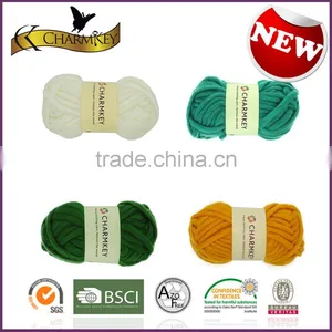 Charmkey Hot Sale Iceland Yarn Acrylic Roving Yarn Polyester Blended Yarn From China thumbnail-5