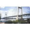 Suspension Deck Cable - Stayed Bridge / Steel Truss Bridge With Straight Cables thumbnail-1