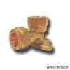 Brass Compression Wall Plate Elbow thumbnail-1