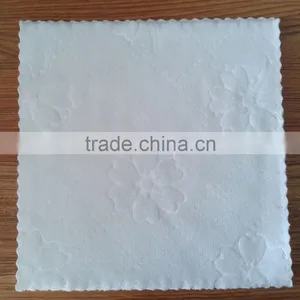 Microfiber Jacquard White Hand Towel thumbnail-1