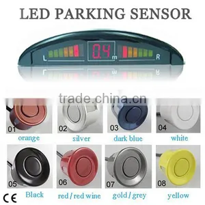 Rainbow LED Display 2,4,6,8 Sensors OK Car Backup Sensor thumbnail-2