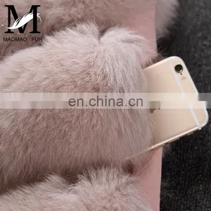 2016 Top Fashion Winter Warm Vest Wholesale Custom Real Fur Vest Fox Fur thumbnail-3