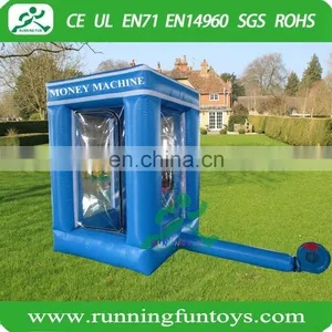 Promotion Inflatable Grab Money Machine, Inflatable Cash Cube , Inflatable Money Booth for Car Exhibition thumbnail-3