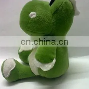 HI CE Customized Interesting Products 2016 Animatronic Green Dinosaur Plush Doll thumbnail-2