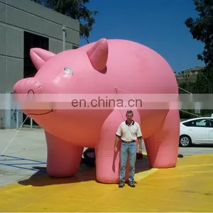 2016 Hot-Selling Giant Inflatable Pig Balloon for Decoration/advertisment thumbnail-1