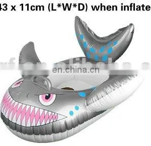 Inflatable Shark Floating Seat/inflatable Floating Seat/inflatable Baby Swim Seat/inflatable Swim Seat thumbnail-1