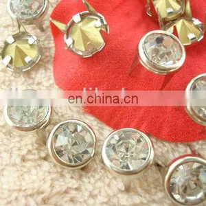 Hot Sale Prong Nailhead With Rhinestone thumbnail-1