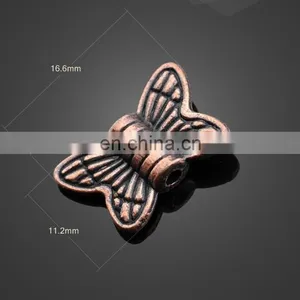 Wholesale Cute Animal Butterfly Shape Pendant Alloy Pendant Jewelry Accessories thumbnail-3
