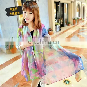 2015spring New Style High Quality Silk Georgette Stole(SP888AL) thumbnail-4