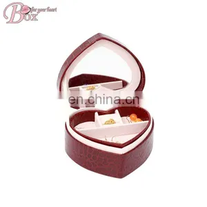 High Quality Gift Heart Shaped Red Storage Box thumbnail-1