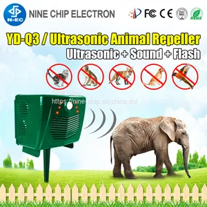 Electronic Bionic Wave Wild Animals Repeller Bird Scare Dog Cat Controller thumbnail-2