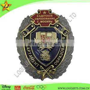 Reliable and Cheap Metal Brass Size National Custom Metal Cap Badge thumbnail-1