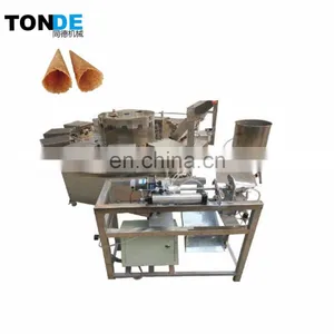 Commercial Sugar Cone Forming Equipment for Making Ice Cream Cone thumbnail-6